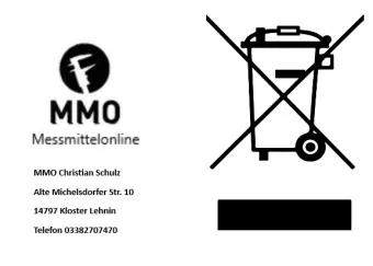 MMO Entsorgungshinweis